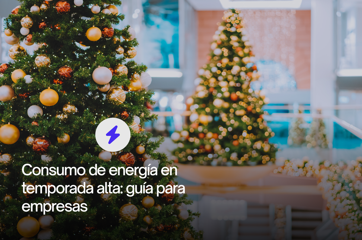 Consumo de energía en temporada alta: guía para empresas