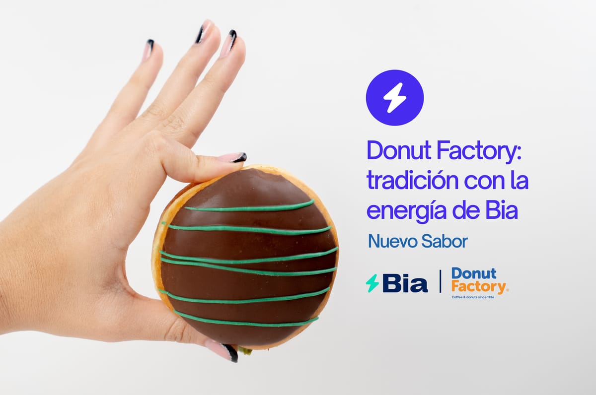 Donut Factory: tradición con la energía de Bia