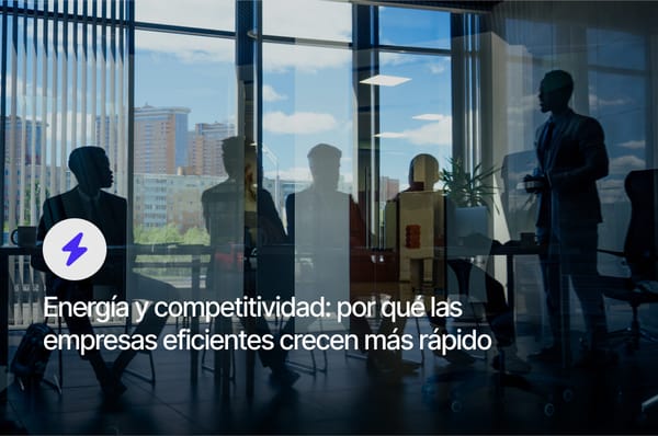 Energía y competitividad: por qué las empresas eficientes crecen más rápido